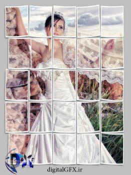 اکشن فتوشاپ با موضوع عکس چند تکه