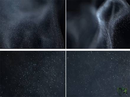 فوتیج کروماکی برف و گرد و غبار PROPIXIE