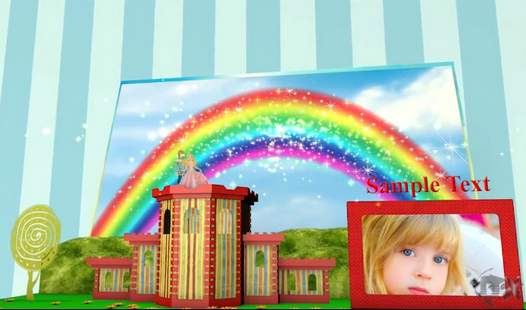 پروژه اماده افتر افکت البوم خاطرات کودکی