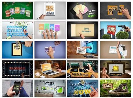  موشن گرافیک دست