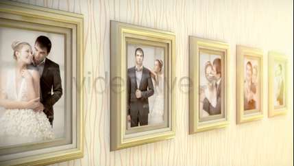 پروژه قاب عکس رومانتیک برای افتر افکت