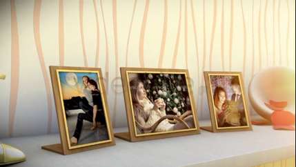 قاب عکس رومانتیک برای افتر افکت