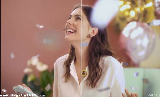  تنظیم رنگ سینمایی پریمیر