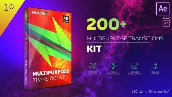 جعبه ترنزیشن چند منظوره برای افتر افکت