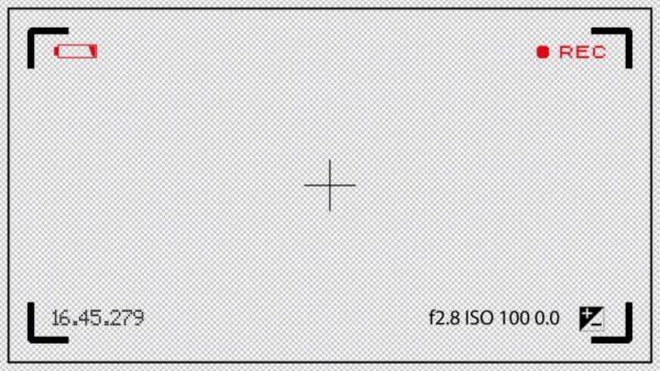 فوتیج کروماکی صفحه نمایش ضبط فیلمبرداری Camcorder View finder