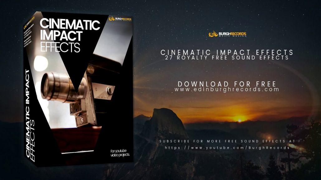 مجموعه افکت صوتی سینمایی BurghRecords Cinematic Sound Effects