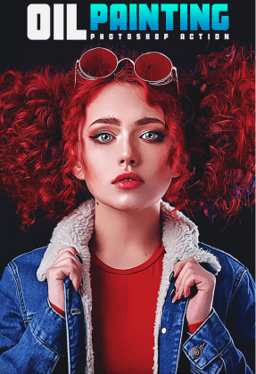 دانلود اکشن فتوشاپ نقاشی رنگ و روغن Oil Painting