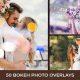 پک 500 تصویر PNG ازدواج رویایی با قابلیت همپوشانی Dreamy Wedding Photo Overlays