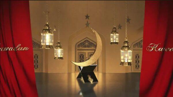 پروژه اماده افترافکت تایتل رمضان کریم Ramadan Kareem Title 