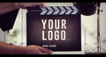 پروژه اماده افترافکت لوگو استودیو عکاسی و فیلمبرداری Clapper Studio