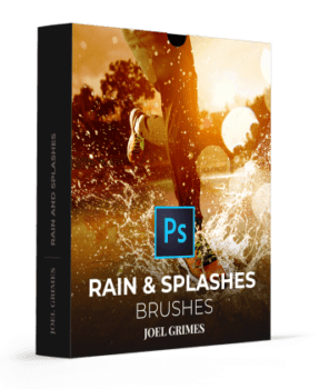 دانلود رایگان براش پاشش باران Rain & Splashes