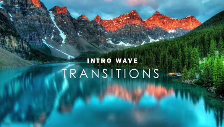 مجموعه ترنزیشن افترافکت : Intro Wave Transitions