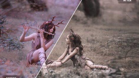 50 پریست lut  تنظیم رنگ جن و پری افسانه ای Fairy Tale LUTs and Presets